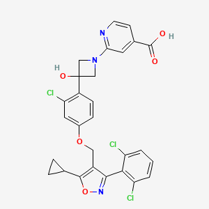 Chemical structure of Cilofexor