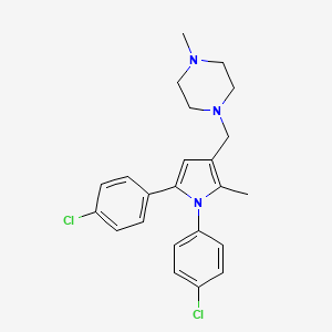 Chemical structure of BM212