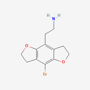 Chemical structure of 2C-B-fly (hydrochloride)