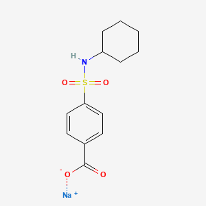 Chemical structure of NSC23005 Sodium