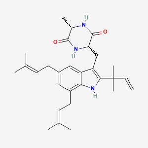 Chemical structure of Echinulin