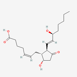 Chemical structure of Prostaglandin D2
