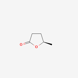 Chemical structure of (R)-γ-Valerolactone