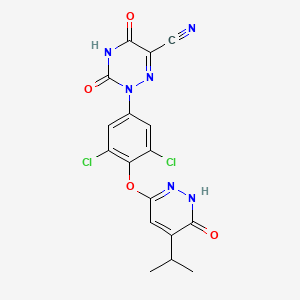 Chemical structure of MGL-3196