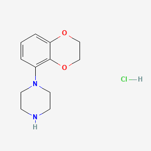 Chemical structure of Eltoprazine hydrochloride