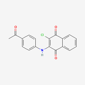Chemical structure of NQ301