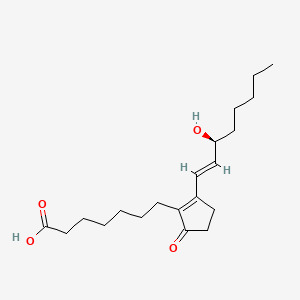 Chemical structure of Prostaglandin B1