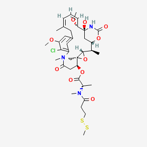 Chemical structure of DM1-SMe