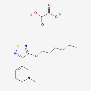 Chemical structure of Xanomeline oxalate
