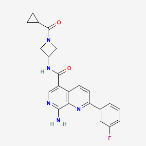 Chemical structure of GNE-495