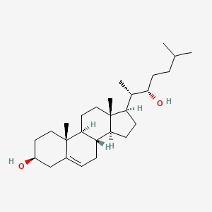 Chemical structure of 22R-Hydroxycholesterol