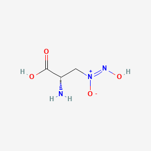 Chemical structure of Alanosine
