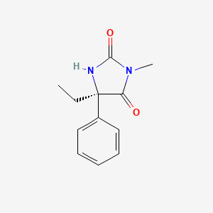 Chemical structure of (R)-Mephenytoin