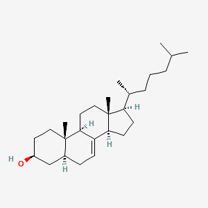 Chemical structure of Lathosterol