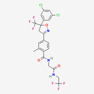 Chemical structure of Fluralaner