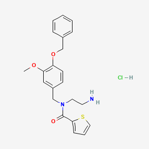 Chemical structure of M8-B (hydrochloride)