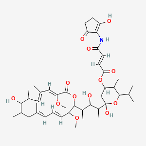 Chemical structure of Setamycin