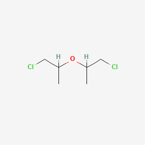 Chemical structure of Bis-(2-chloroisopropyl) ether