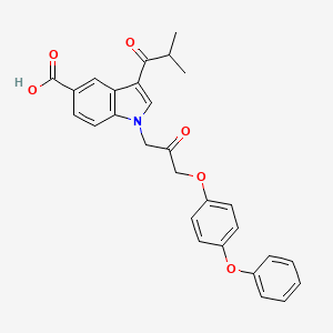 Chemical structure of CAY10650
