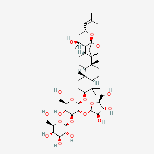 Chemical structure of Bacoside A3