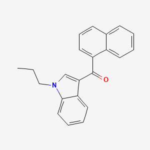 Chemical structure of JWH 072