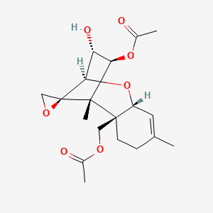 Chemical structure of diacetoxy Scirpenol