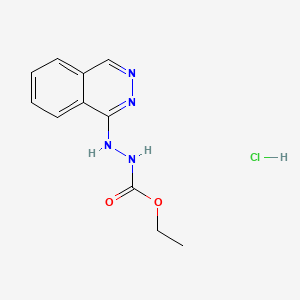 Chemical structure of Todralazine hydrochloride