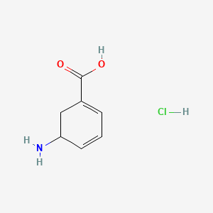 Chemical structure of Gabaculine (hydrochloride)