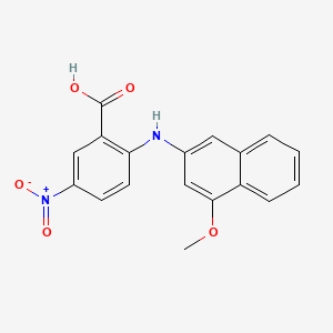 Chemical structure of MONNA