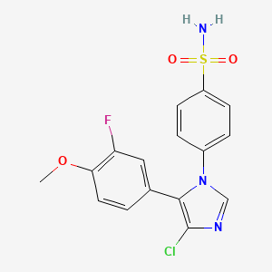 Chemical structure of Cimicoxib