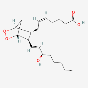 Chemical structure of Prostaglandin H2