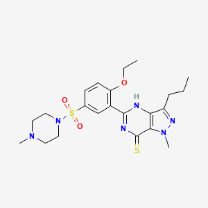 Chemical structure of Thiosildenafil