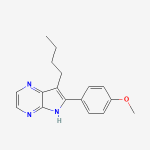 Chemical structure of Aloisine RP106