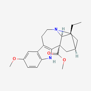 Chemical structure of Voacangine