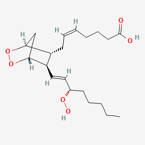 Chemical structure of Prostaglandin G2