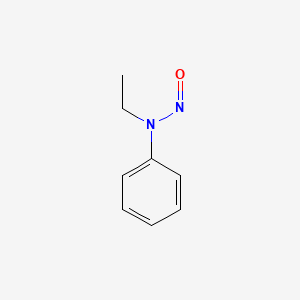 Chemical structure of N-Nitroso-N-ethylaniline