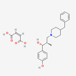 Chemical structure of Ro 25-6981 maleate