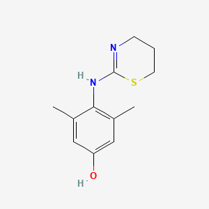 Chemical structure of 4-hydroxy Xylazine