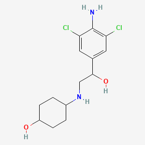 Chemical structure of Clencyclohexerol