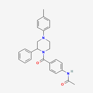 Chemical structure of SBC-110736