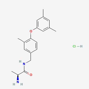 Chemical structure of SGC2085 (hydrochloride)