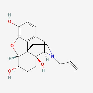 Chemical structure of 6α-Naloxol
