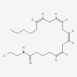 Chemical structure of Arachidonyl-2-chloroethylamide