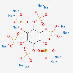 Chemical structure of Phytic acid sodium salt