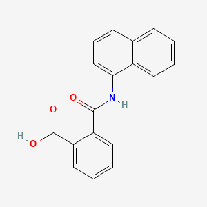 Chemical structure of Naptalam