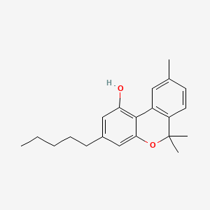 Chemical structure of Cannabinol