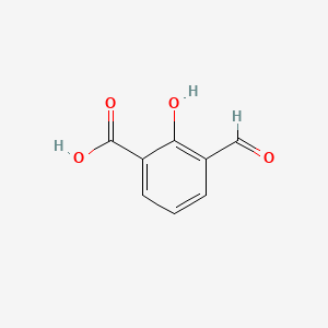 Chemical structure of 3-Formylsalicylic Acid