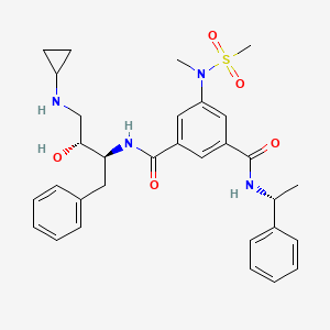 Chemical structure of β-Secretase Inhibitor IV