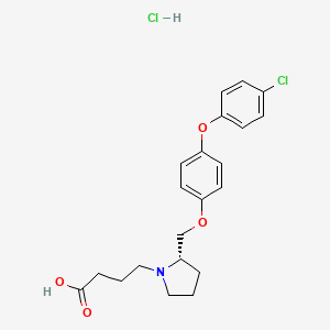 Chemical structure of DG-051