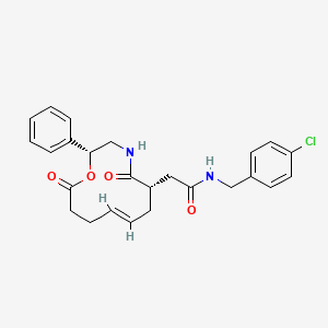 Chemical structure of Robotnikinin